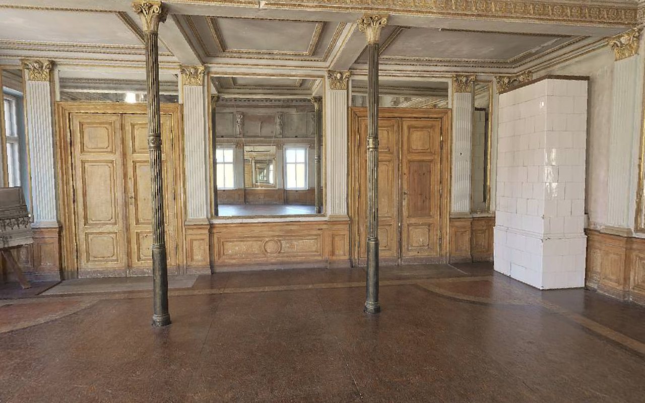 Main hall of the heritage restoration 360 degree tour